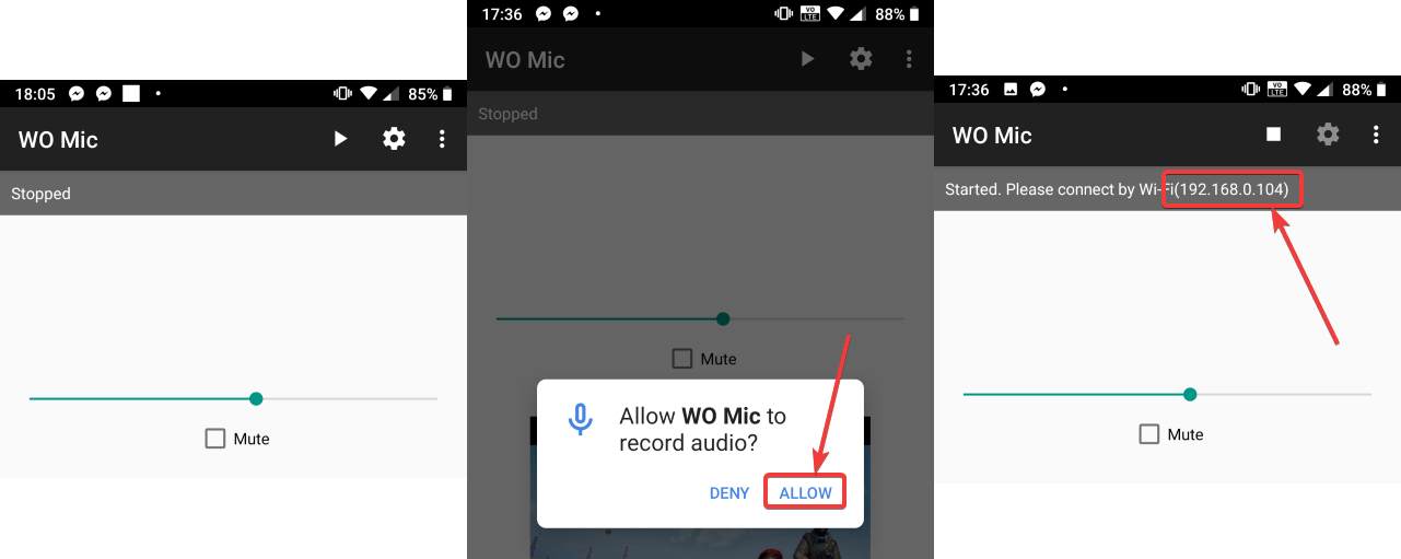 wo mic client and driver